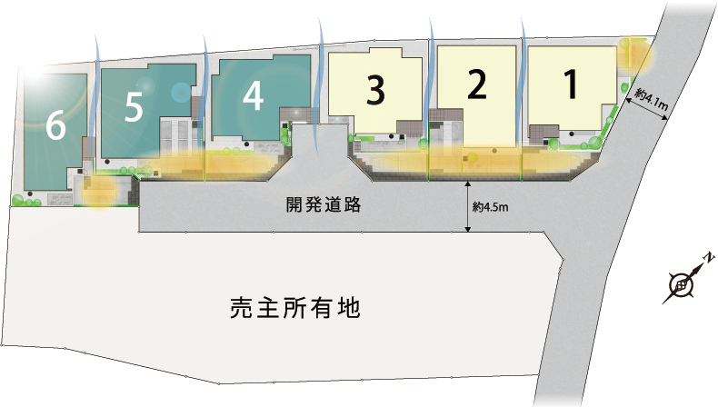 区画図